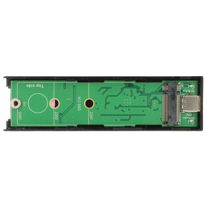 DELOCK externes Gehäuse USB-C / SATA-SSD M2