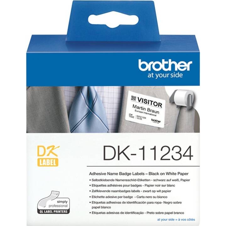 BROTHER DK-11234 Thermoetikettenrolle (1 Stück)