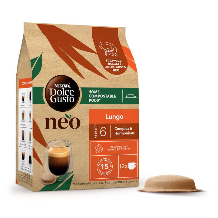 NESCAFÉ DOLCE GUSTO Kaffeekapseln Neo Lungo (12 Stück)