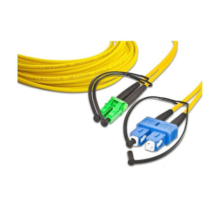LIGHTWIN Câble réseau (LC Multi-Mode duplex, SC-Duplex, 5 m)