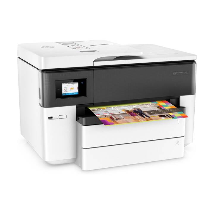 HP OfficeJet Pro 7740 WF All-in-One (Imprimante à jet d'encre, Couleur, WLAN)