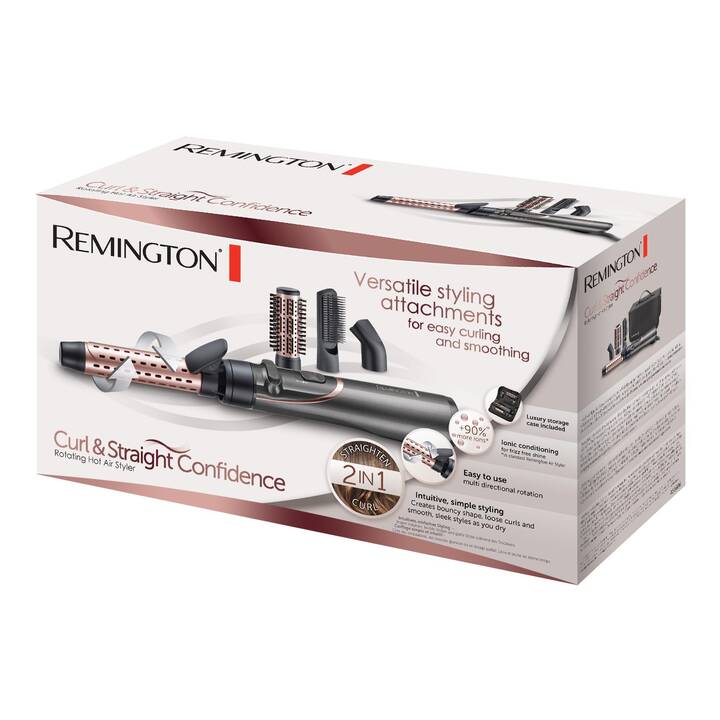 REMINGTON Curl & Straight Confidence AS8606 Warmluftbürste