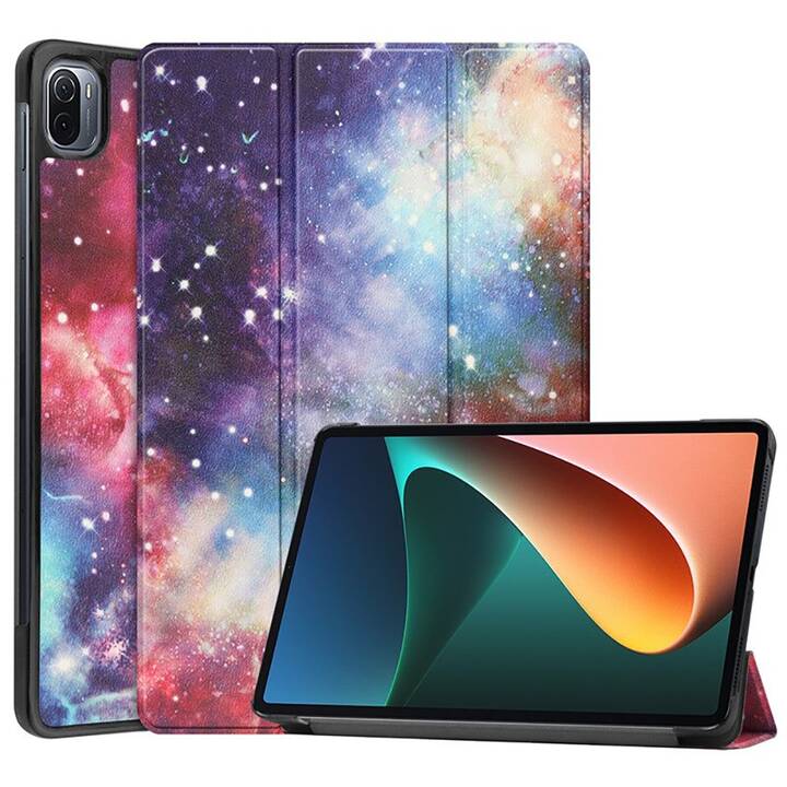 EG Tablet-Hülle für Xiaomi Pad 5 und Pad 5 Pro - Universum - mehrfarbig