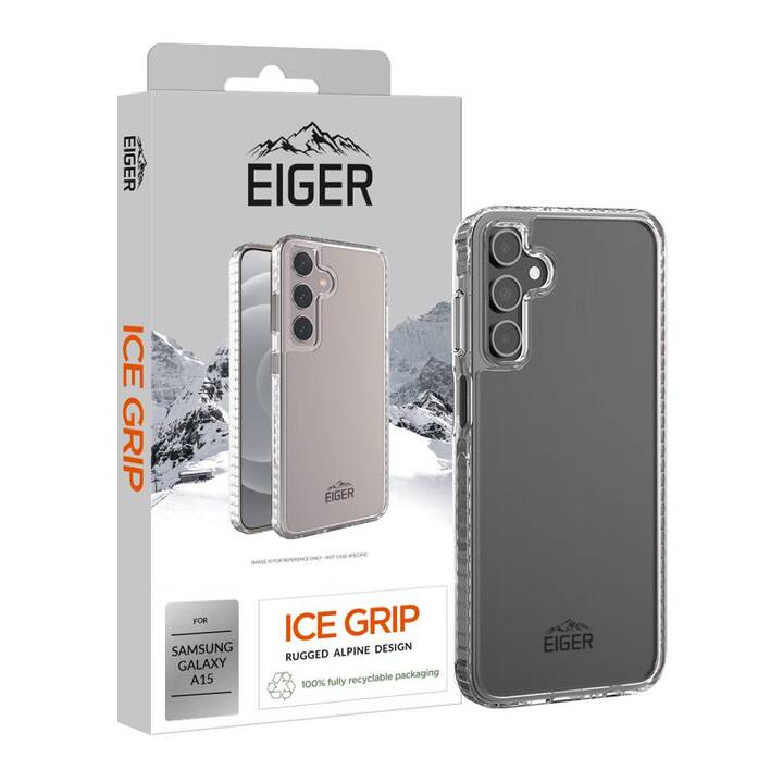 EIGER Backcover Ice Grip (Galaxy A15, Transparente)