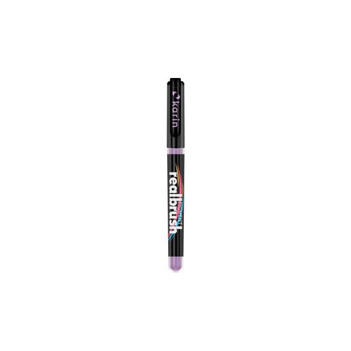 KARIN Real Brush Pen Pro Crayon feutre (Rouge pastel, 1 pièce)