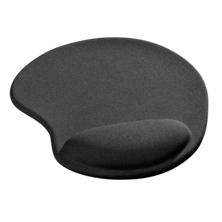 INTERTRONIC Tapis pour souris Ergonomic (Universel, Noir)