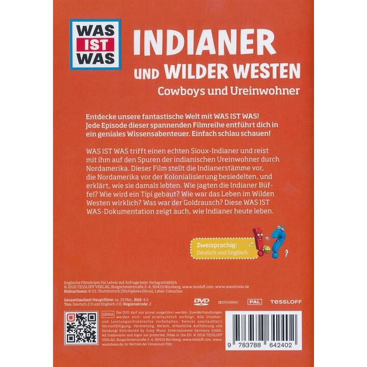 Was Ist Was - Indianer und Wilder Westen - Cowboys und Ureinwohner (DE, EN)