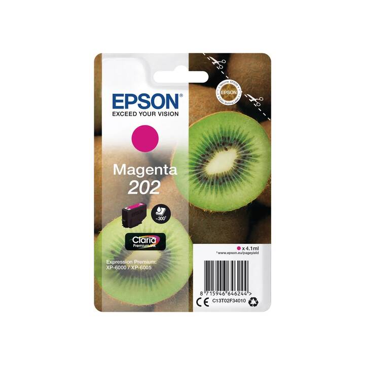 EPSON C13T02F34010 (Magenta, 1 Stück)