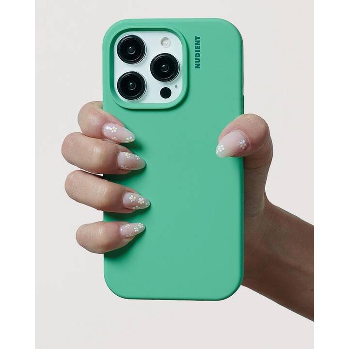 NUDIENT Backcover Base (iPhone 15 Plus, Verde)