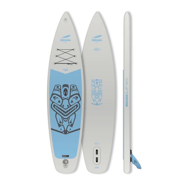 INDIANA Stand Up Paddle Board 12'0 Family Pack Grey (366 cm)