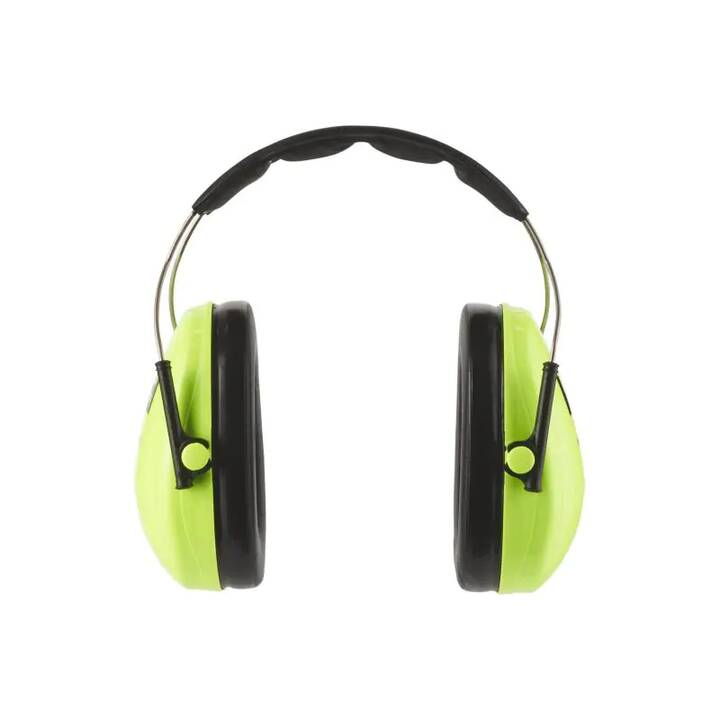 3M Casques antibruit pour enfants Peltor Kid (Vert électrique)