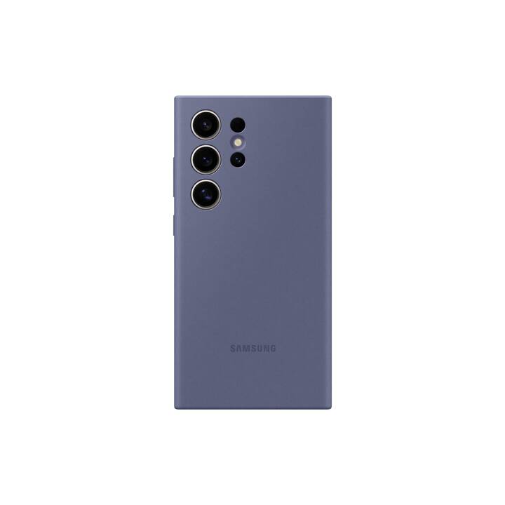 SAMSUNG Backcover Silicone (Galaxy S24 Ultra, Violett)