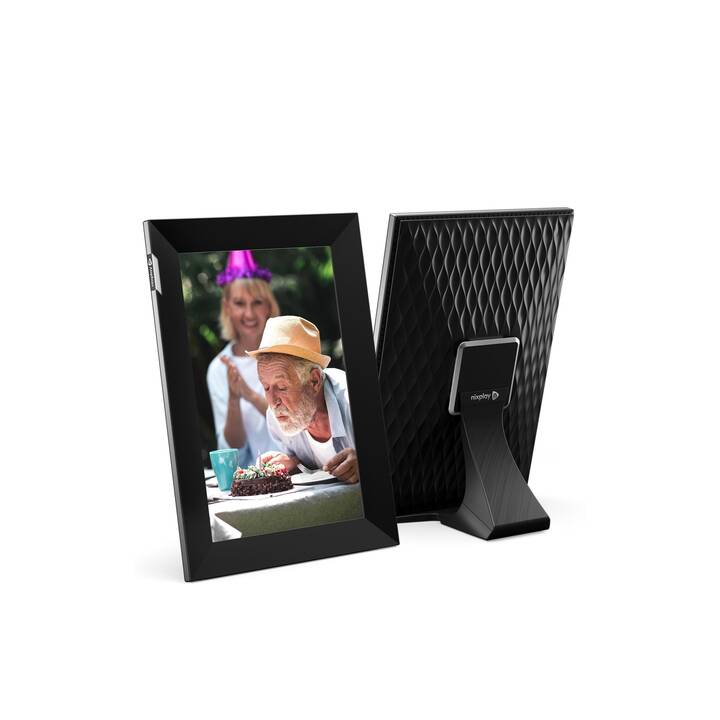 NIXPLAY Touch Frame (10.1", Argent, Noir)