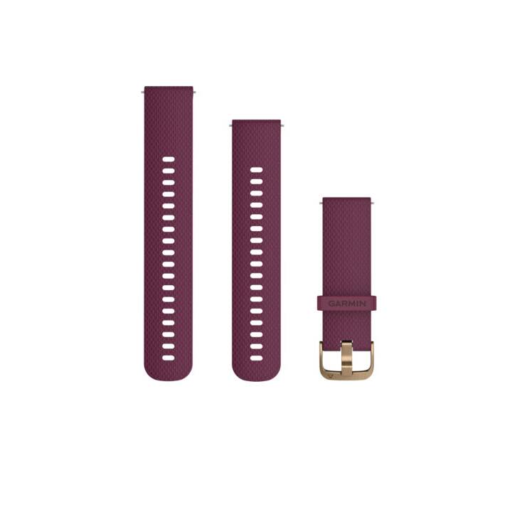 GARMIN Bracelet (Garmin, Forerunner 645, vivoactive 3 Music, vivoactive 3, vivomove HR, Mauve, Doré, Brun)