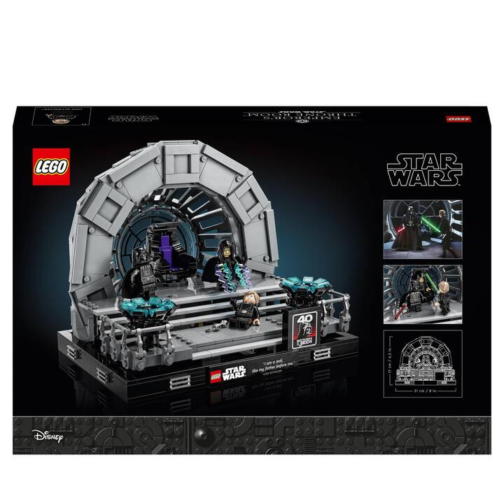 LEGO Star Wars Diorama de la Salle du Trône de l’Empereur (75352)