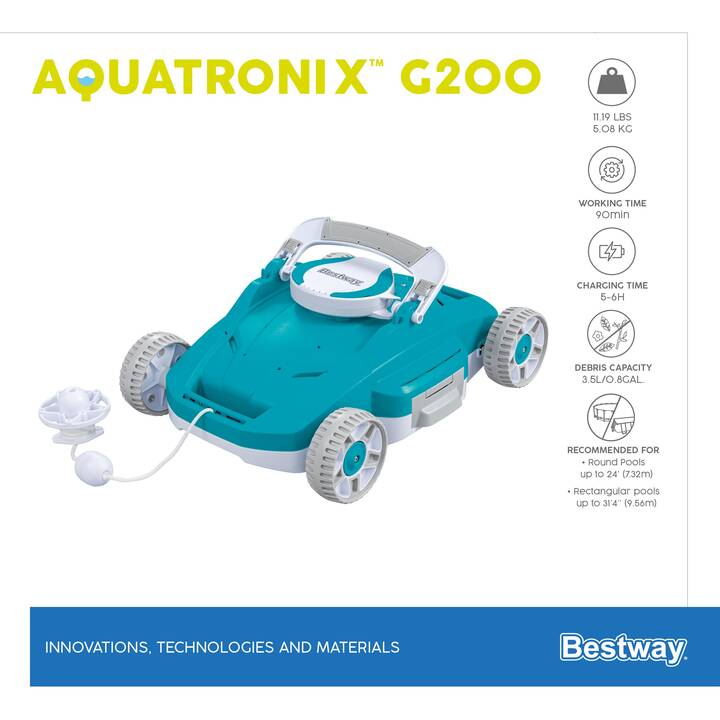 BESTWAY Robot per pulitura piscina AquaTronix G200