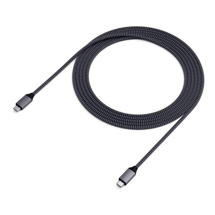 SATECHI Charging Cable Accumulateur électrique (USB Typ-C, USB Type-C, 2 m)