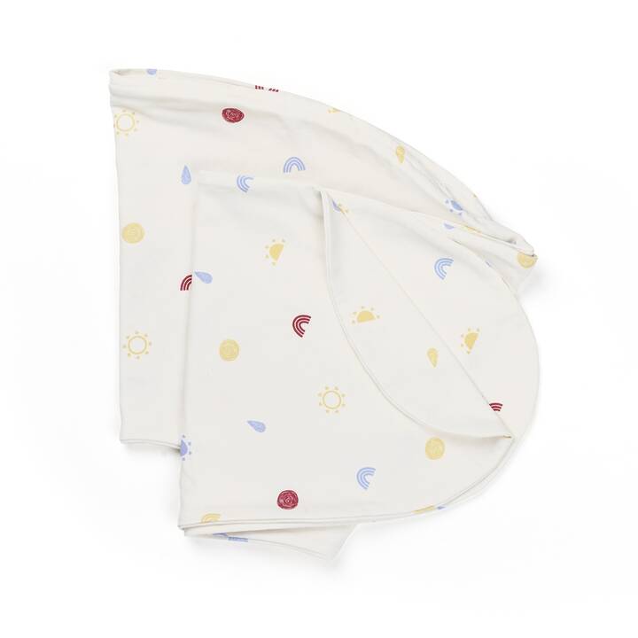 DOOMOO Federa per cuscini allattamento Buddy Happy Colors (180 cm, Multicolore)