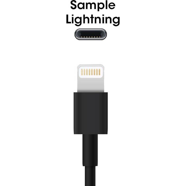 USAMS 6 in 1 Cavo (USB Typ-C, USB Typ-A, Micro USB, Lightning, 1.2 m)