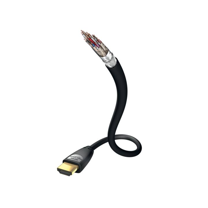 IN-AKUSTIK Star High Speed Câble de connexion (HDMI Typ-A, Fiche HDMI, 0.75 m)