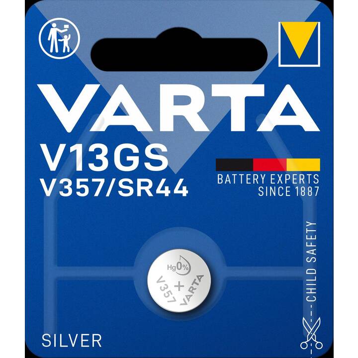 VARTA Batterie (SR44 / V303 / V357 / V76PX, 1 pièce)