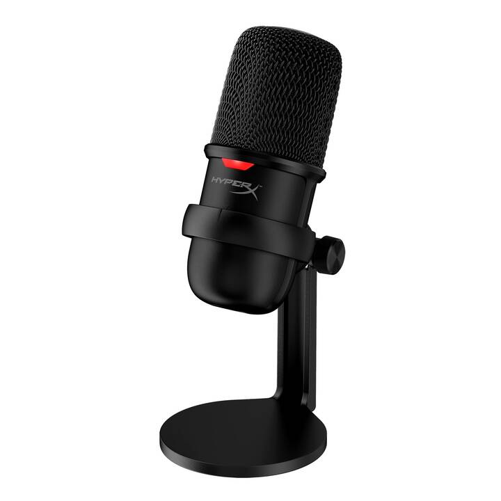 HYPERX SoloCast Microfono da tavolo (Nero)