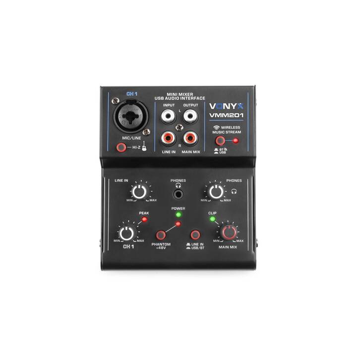 VONYX VMM201 (Studio- e Livemixer)