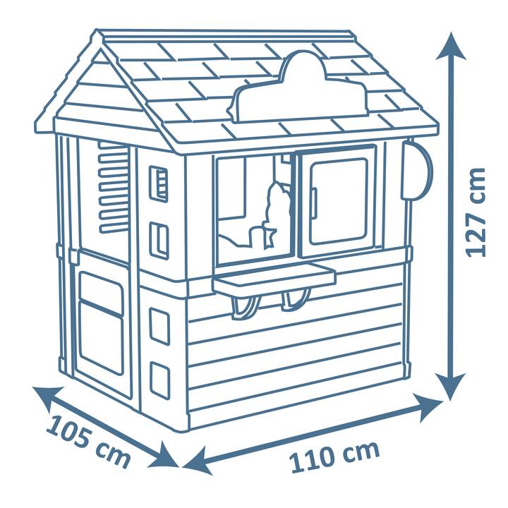 SMOBY INTERACTIVE Sweety Corner Spielhaus