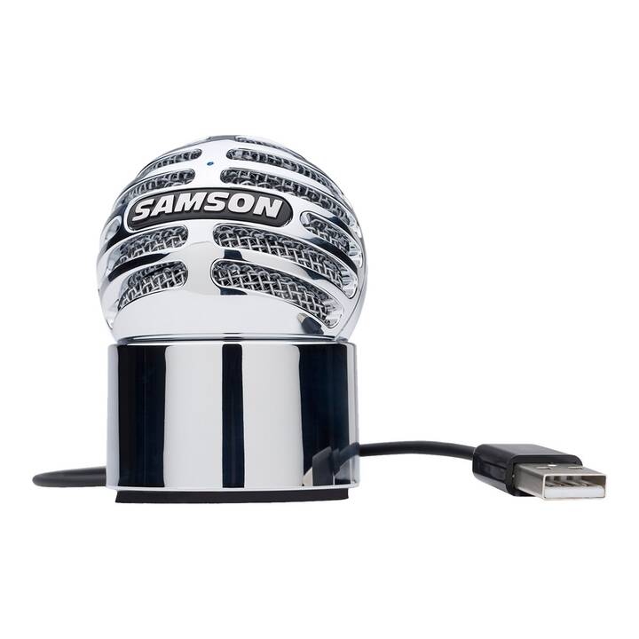 SAMSON Sameteor Microphone de table (Argent)