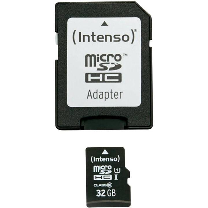 INTENSO MicroSDHC Premium (Class 10, 32 GB, 45 MB/s)