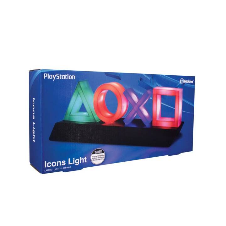 PALADONE Lumière d'ambiance LED PlayStation Icons (Multicolore)