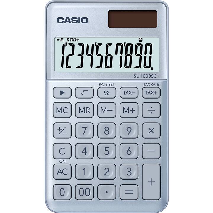 CASIO SL-1000SC-BU Calculatrice de poche