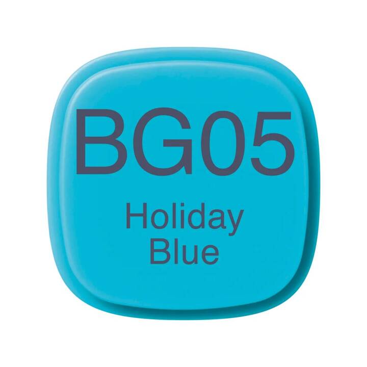 COPIC Grafikmarker Classic BG05 Holiday Blue (Blau, 1 Stück)
