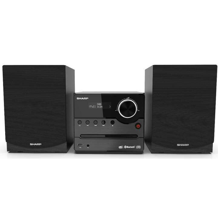 SHARP XL-B517D (Nero, Bluetooth, CD)