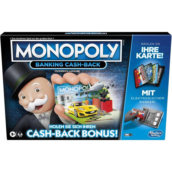 HASBRO Monopoly Banking Cash-Back (DE, IT, FR)