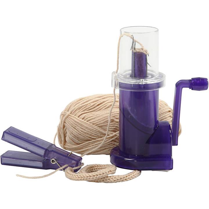 CREATIV COMPANY Métier à tisser à tricoter (Mauve)