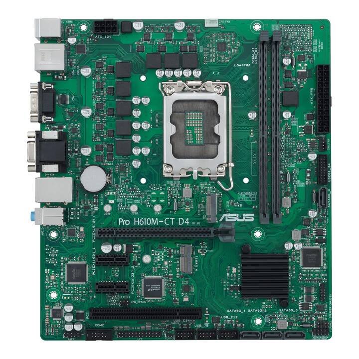 ASUS Pro H610M-C D4-CSM (LGA 1700, Intel H610, Micro ATX)
