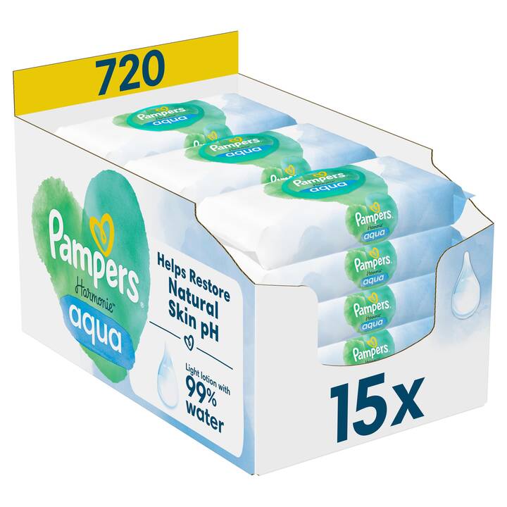 PAMPERS Harmonie Aqua (720 Stück)