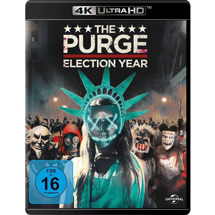 The Purge 3 - Election Year 4K Ultra HD Blu-ray (DE, EN, ES, IT)