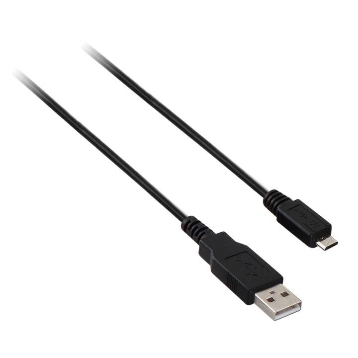 VIDEOSEVEN USB-Kabel (Micro USB 2.0 Typ-B, USB Typ-A, 1 m)