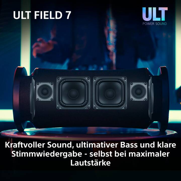 SONY Ult Field 7 (Bluetooth, Schwarz) - Interdiscount