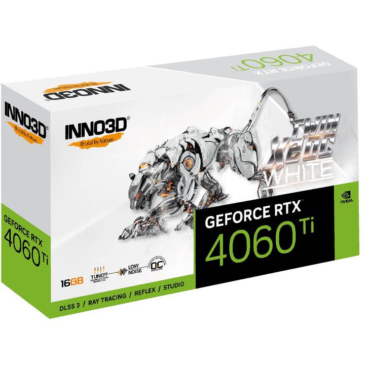 INNO3D Twin X2 OC White Nvidia GeForce RTX 4060 Ti (16 Go)