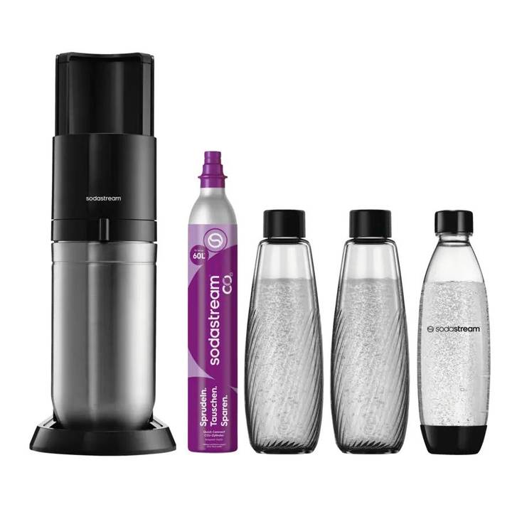 SODASTREAM Duo Mega Pack (60 l, Schwarz)