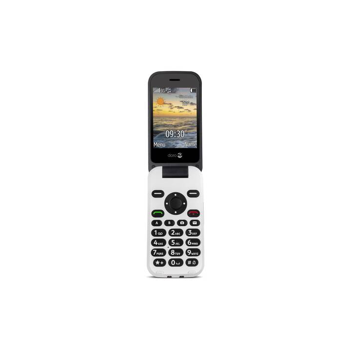 DORO 6620 No Cradle (2.8", 3 MP, Weiss, Schwarz)