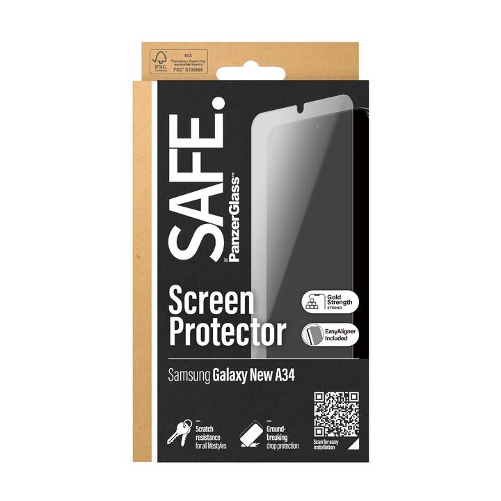 SAFE. Film de protection d'écran Ultra Wide Fit (Galaxy A35, 1 pièce)