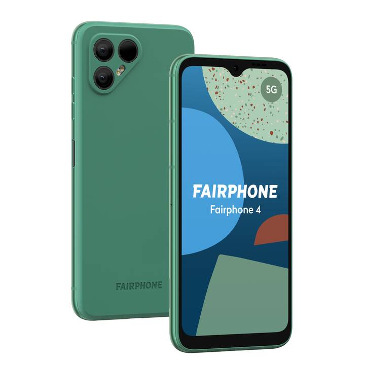 FAIRPHONE 4 (5G, 256 GB, 6.3", 48 MP, Verde)