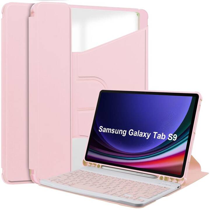 EG Housse (11", Galaxy Tab S9, Rose)