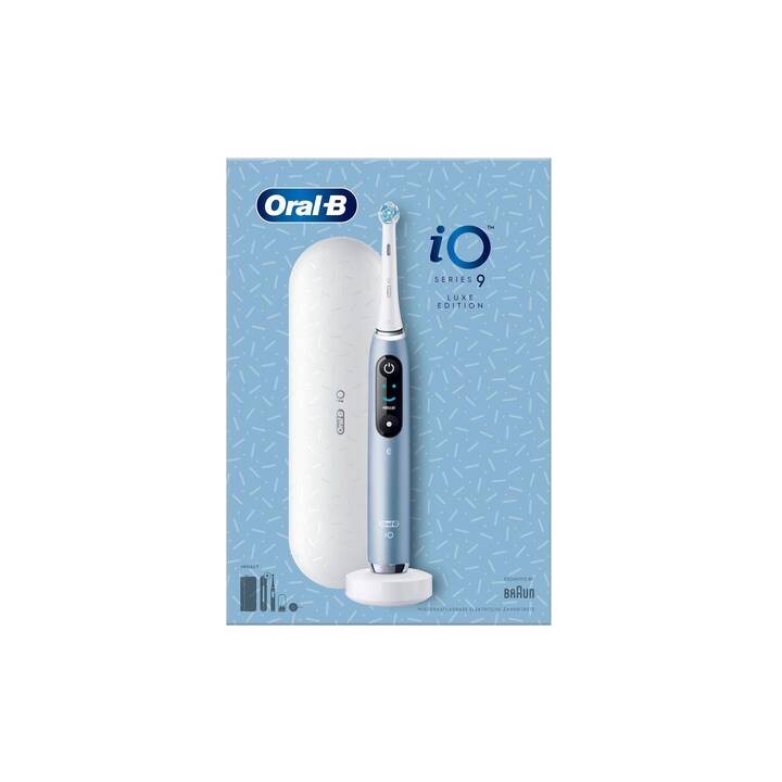 ORAL-B iO Series 9 Aqua Marine Luxe Edition (Aqua, Blanc)