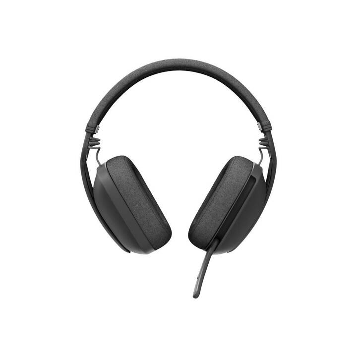 LOGITECH Cuffia per ufficio Zone Vibe (Over-Ear, Senza fili, Nero)