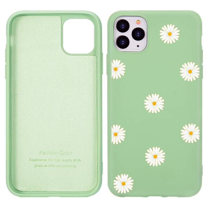 EG Hülle für iPhone 11 6.1" (2019) - grün - Gänseblümchen